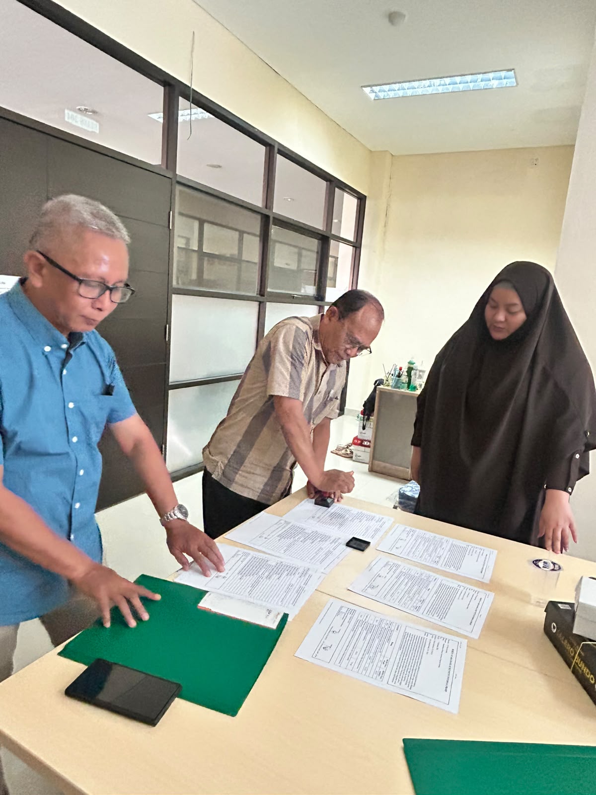 Dokumentasi kegiatan Audit Mutu Internal S-3 PBI ULM tahun 2026