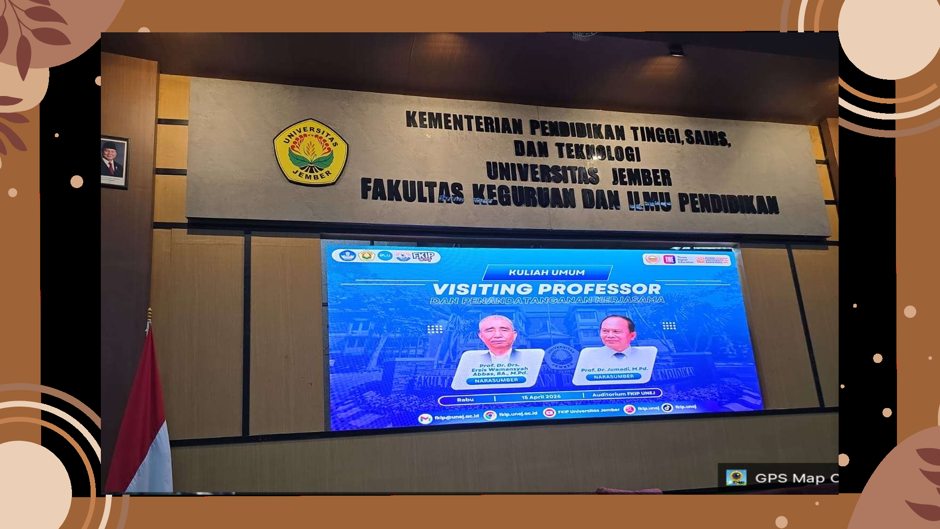 Suasana Kuliah Umum Visiting Professor dan penandatanganan kerja sama S-3 PBI ULM dengan Universitas Jember