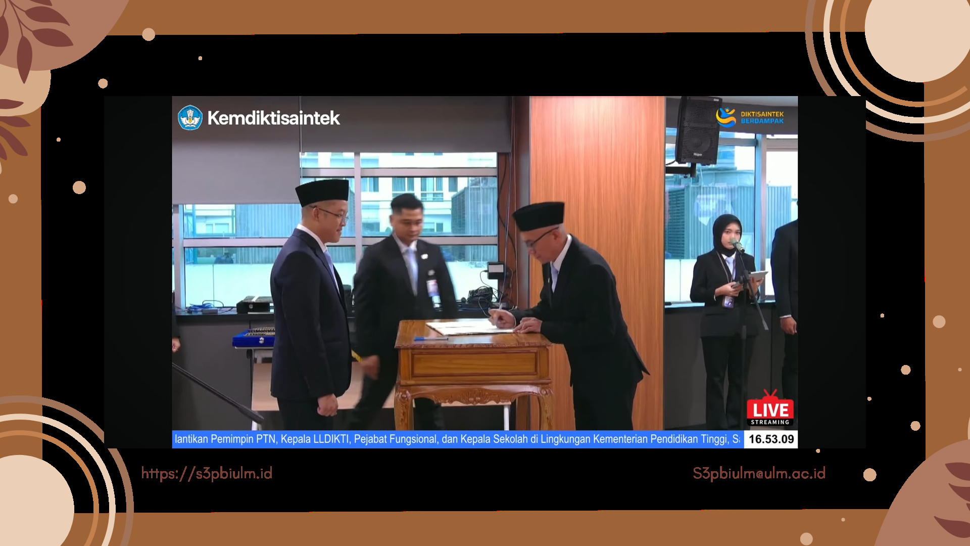 Dr. Iwan Aflanie dilantik sebagai Rektor ULM periode 2026–2030